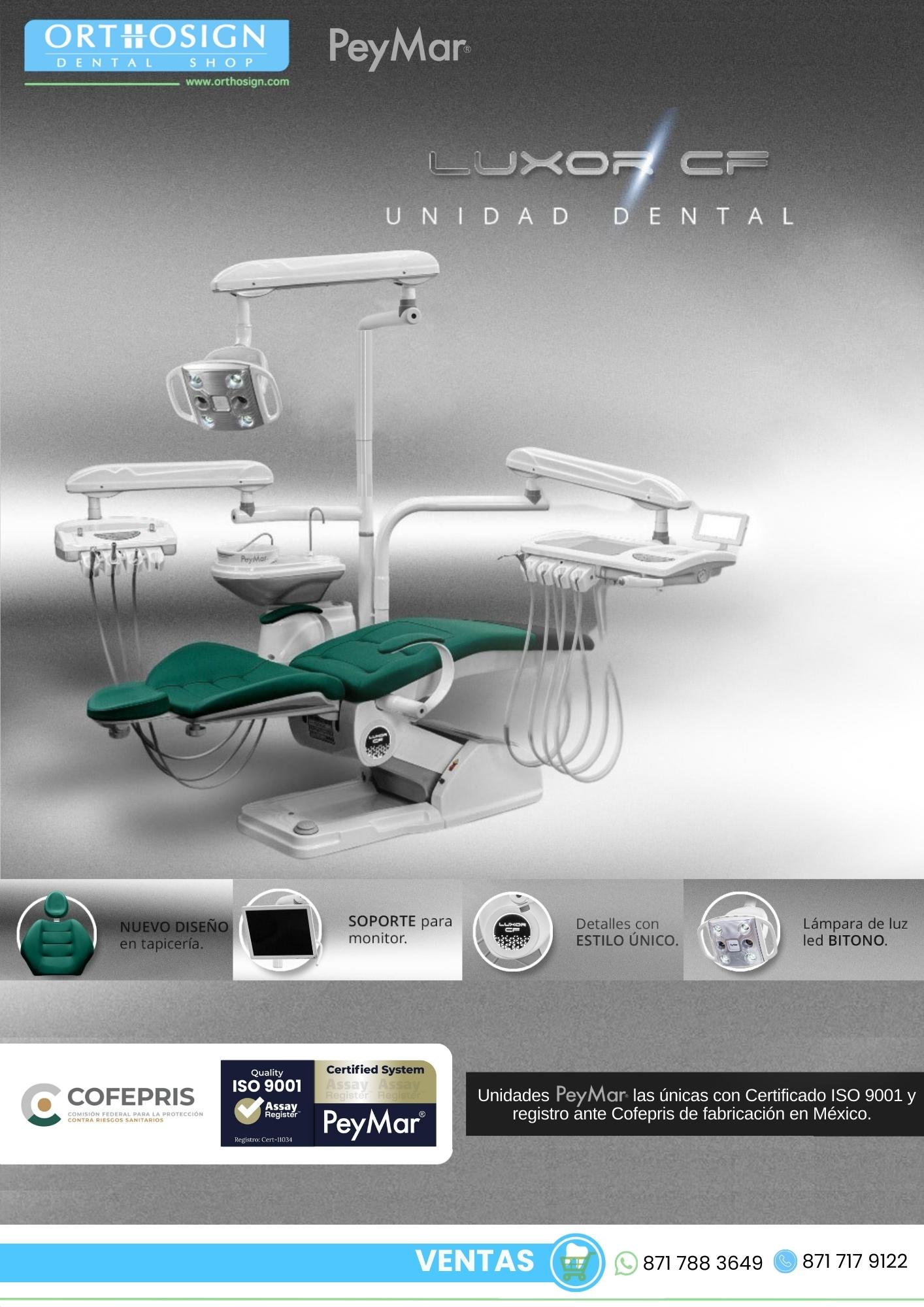 Unidad Dental Luxor CF  Peymar 2022 NEW - Catálogo